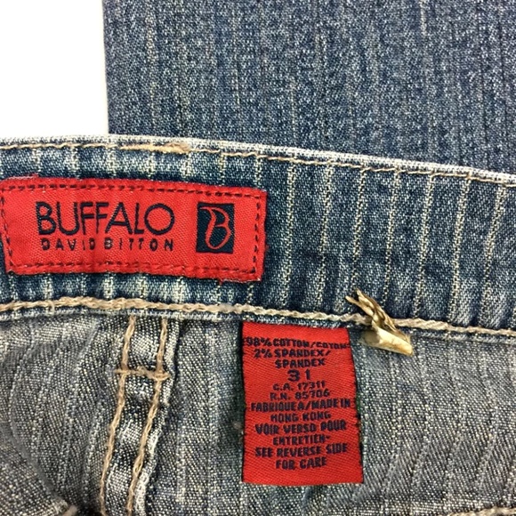 Buffalo Jeans David Bitton Womans Stretch Blue 31 - Picture 5 of 8